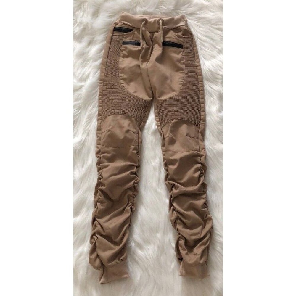 UNCLE RALPH (Zumiez) Youth Boys Khaki Tan Extra Skinny Pants - Size S (10)